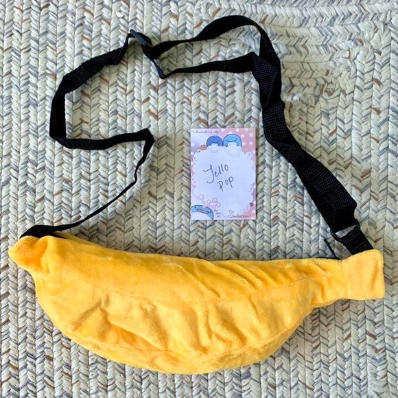 🍌 A bathing ape bape baby Milo kids banana crossbody bag kawaii